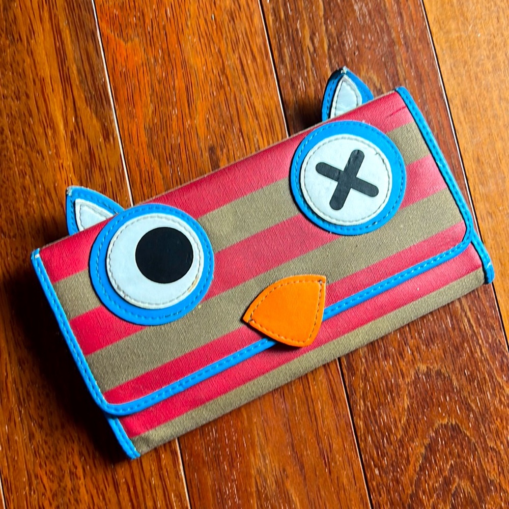 90s Y2K Wallet owl clutch Emo punk
